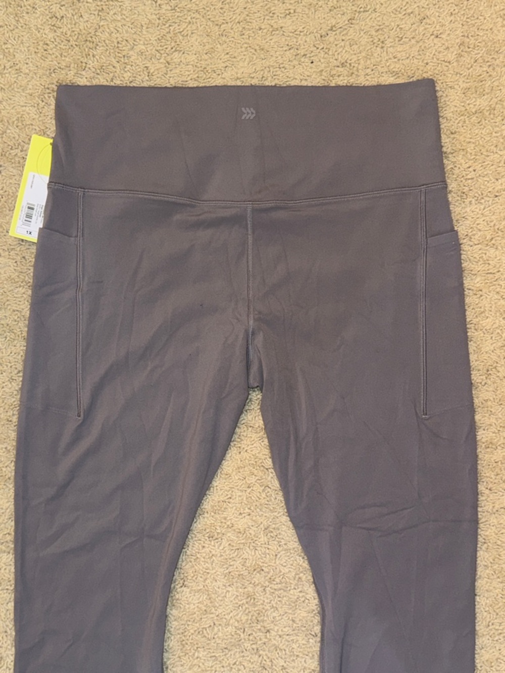 all in motion Gray High-Waist Leggings with Side Pockets - Picture 8 of 12